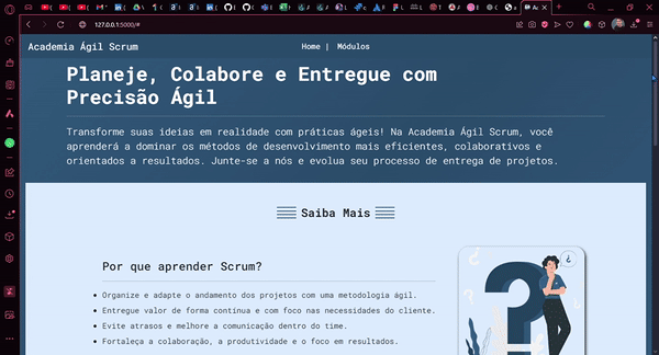 Imagem do projeto sobre Metodologia Ágil